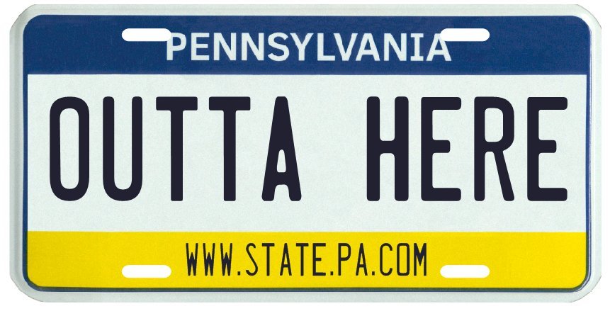 Harry Kalas Philadelphia Phillies 1999 License Plate