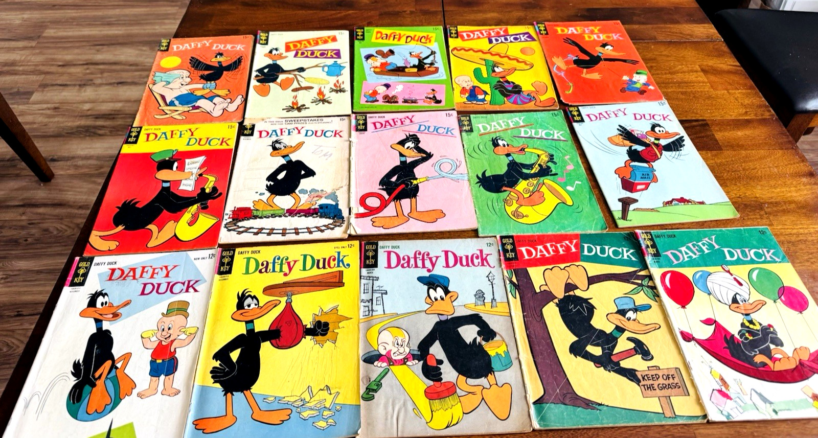 Daffy Duck & Road Runner Comic Book Lot 54 Dell Gold Key Issues #35-138