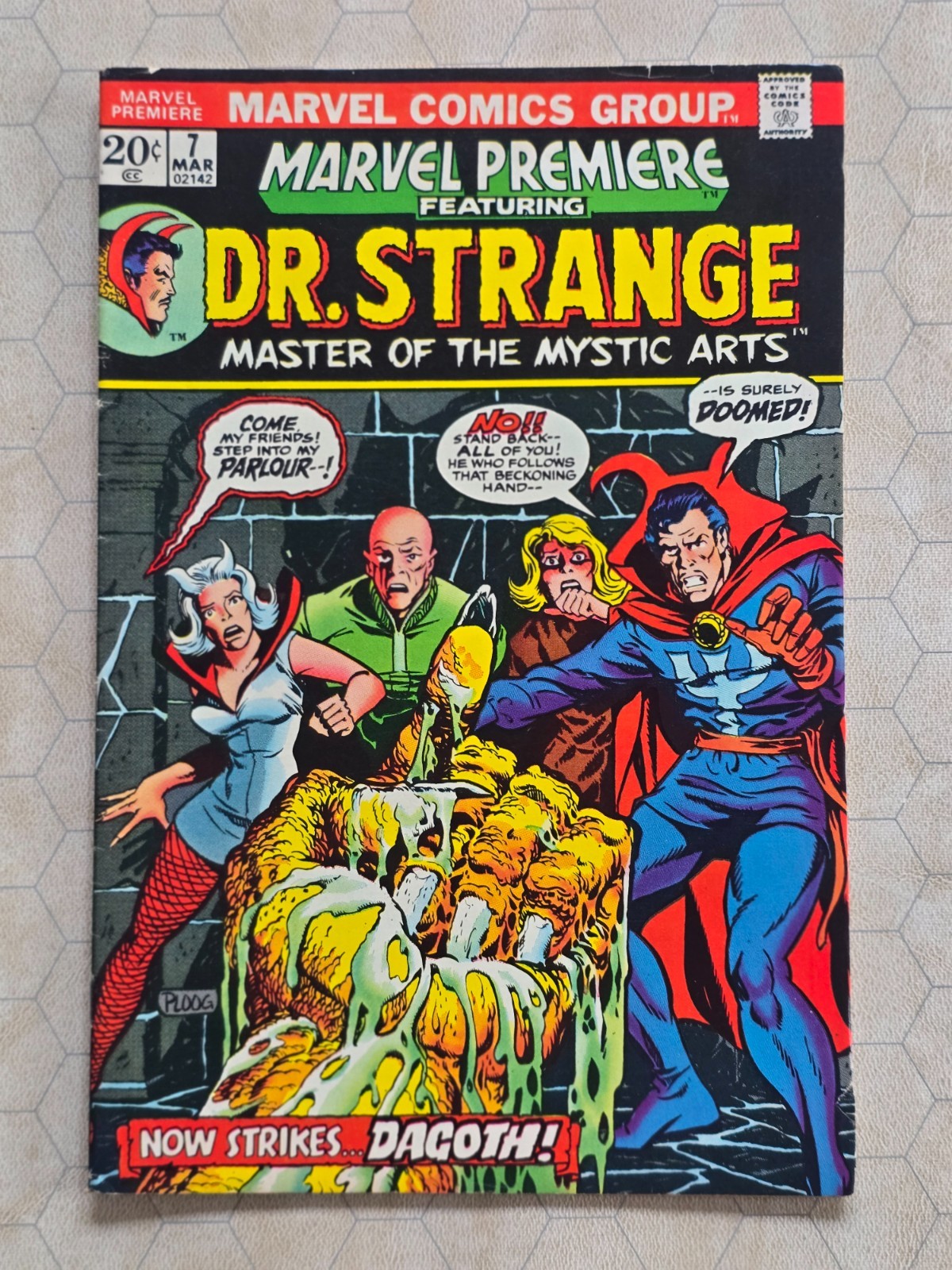 Marvel Premiere 7 featuring Dr. Strange Master of the Mystic Arts Marvel Comics