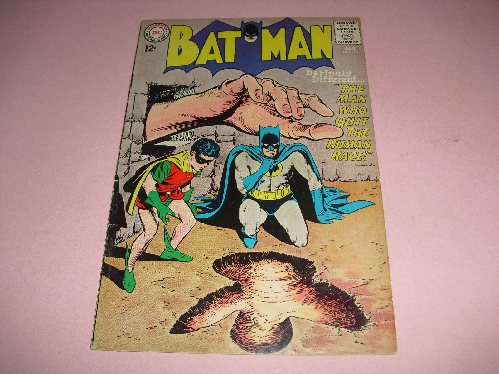 Batman #165 in FN- 5.5 COND from 1964 DC Fine F unrestored C180