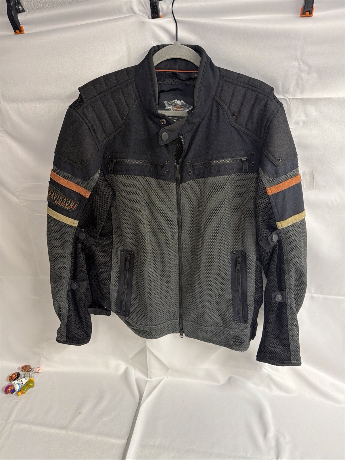 Harley-Davidson Men\'s Valor Mesh & Textile Riding Jacket  Large NWOT #97211-17VM