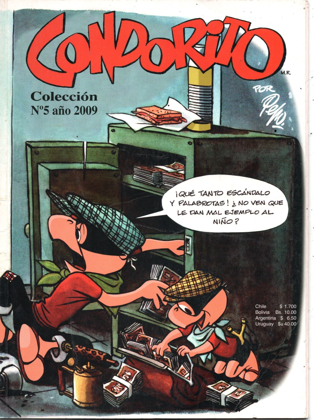 CONDORITO DE COLECCION,  N°5, AÑO 2009, comic\'s CHILE
