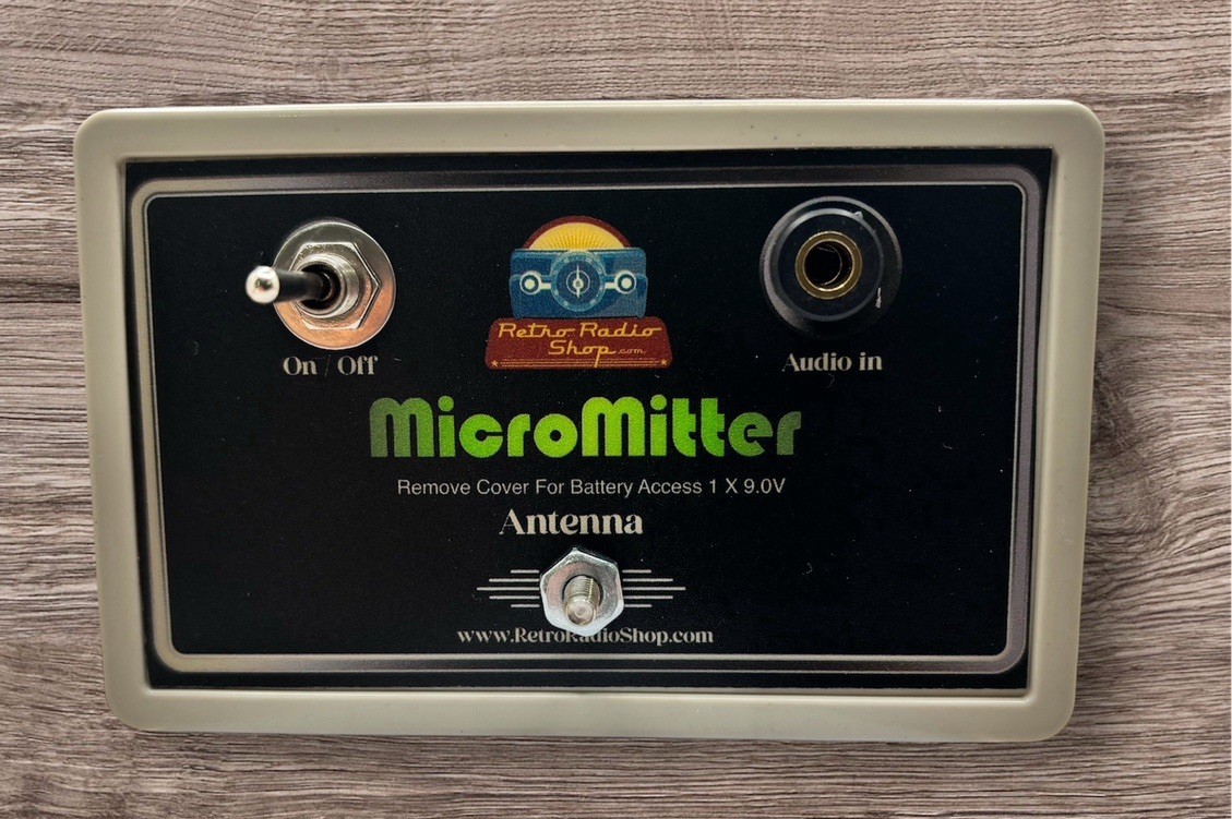AM Transmitter/FM To AM Converter For Antique Vintage Or Retro Tube Radios