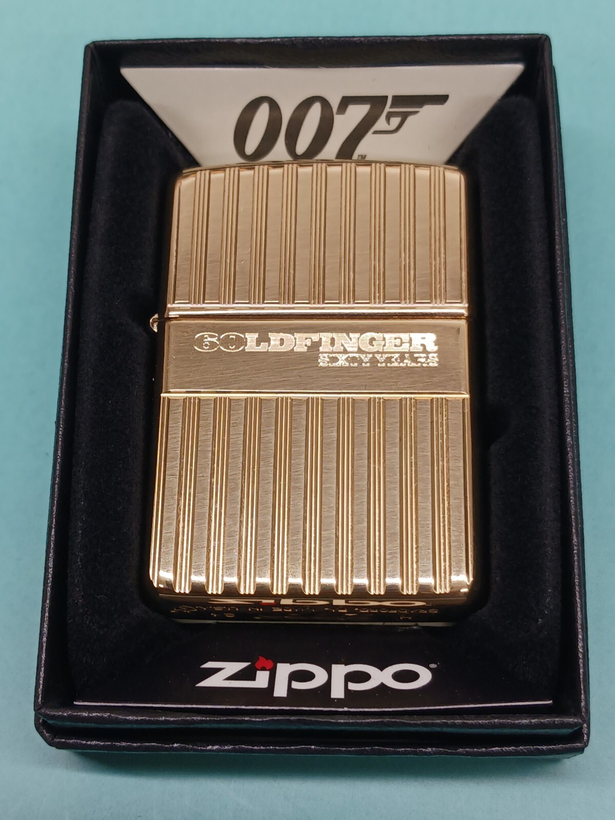 Zippo James Bond 007 Goldfinger 60 Years Limited Edition Armor 46467