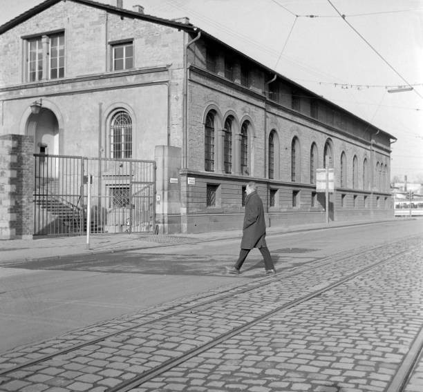 The old building of mint Stuttgart 20 January 1965 which meanwhile- Old Photo 1