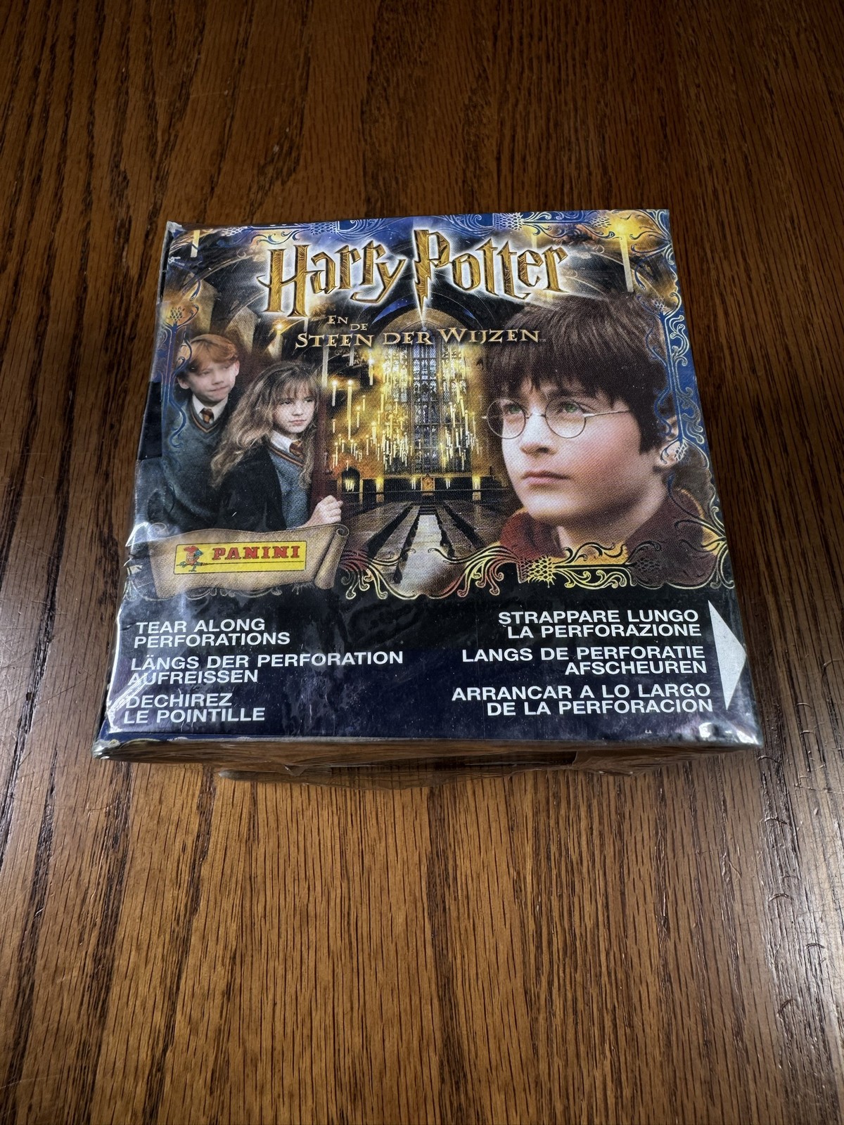 2001 Panini Harry Potter Philosopher's Stone Sealed Sticker Box 50 Packets Italy
