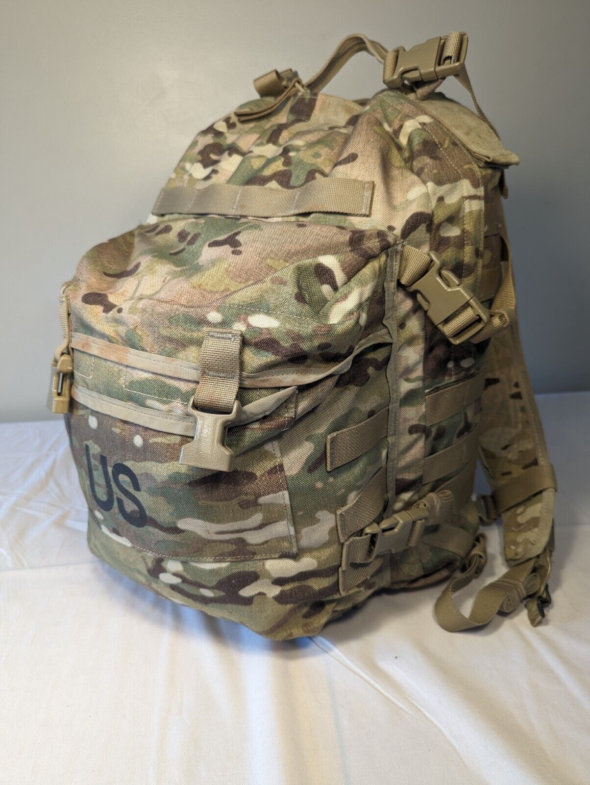 USGI Multicam OCP MOLLE Assault Pack 3 Day Assault Backpack US Army w ...