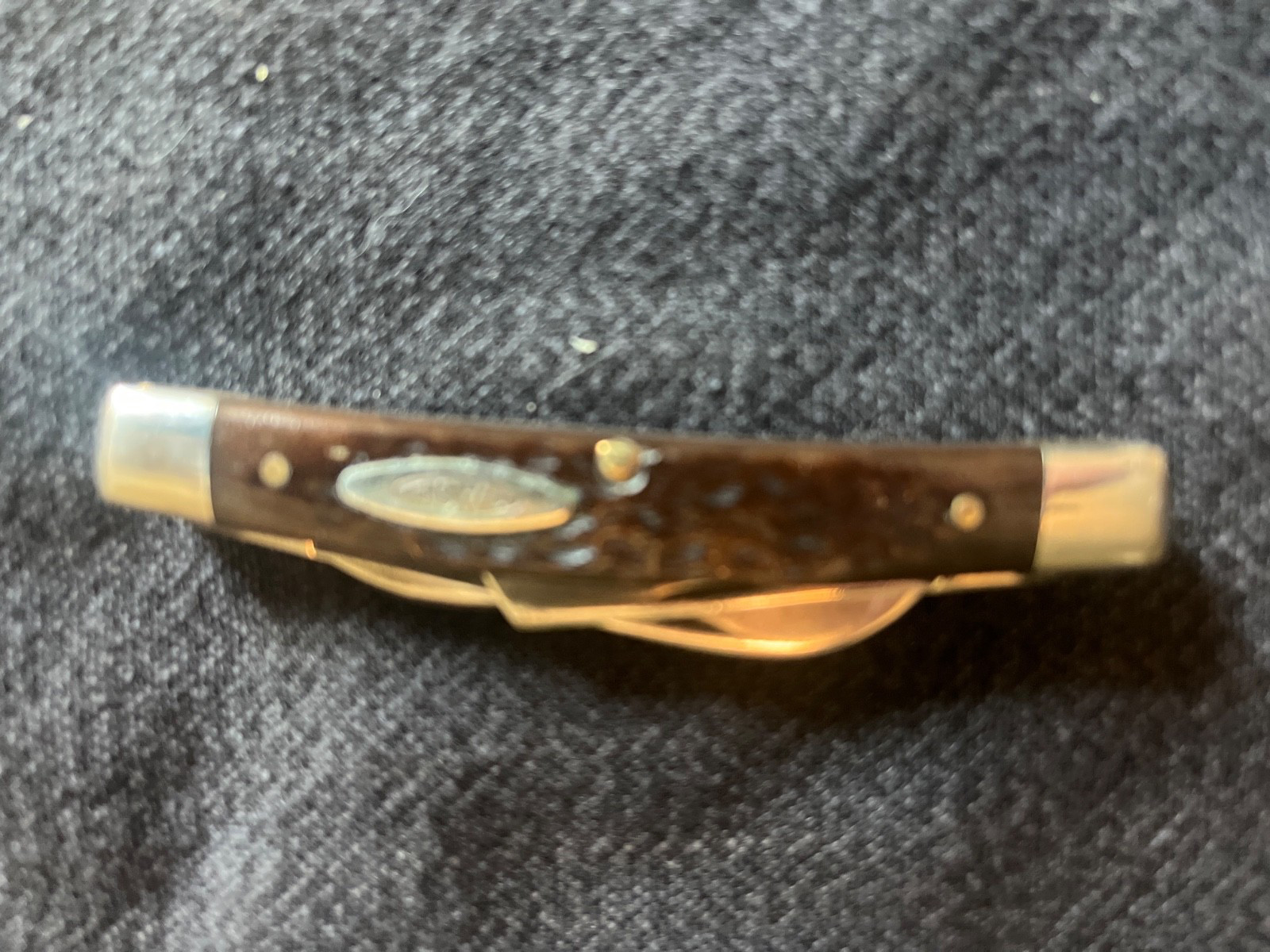 Vintage 1980s case XX 10-Dot 4052 4-Blade Medium Congress Pocket Knife