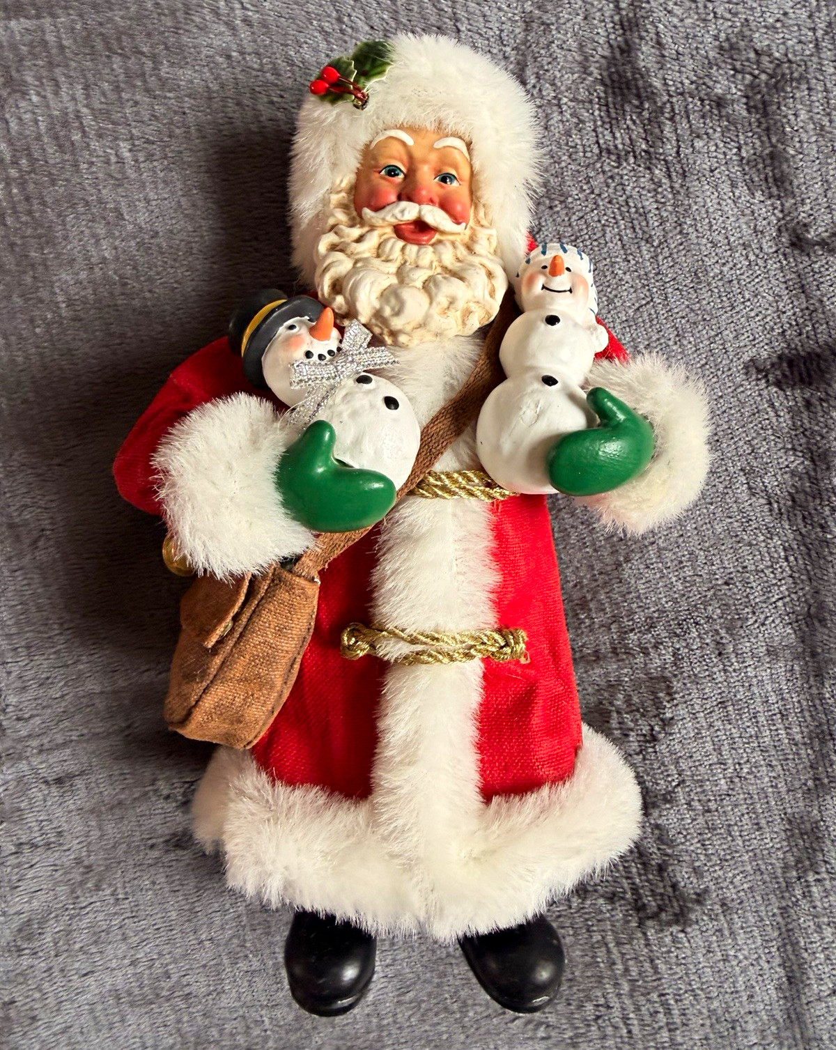 Possible Dreams Santa and Friends 1999 Santa Claus Network Gift Figurine 3D