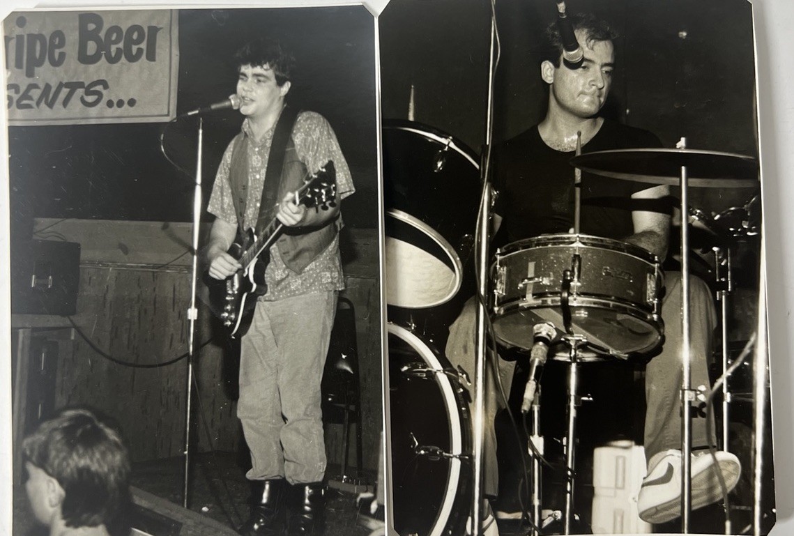 Vintage 5x7 Kodak B&W Concert Photos Punk Rock Band Live Performance Lot 2