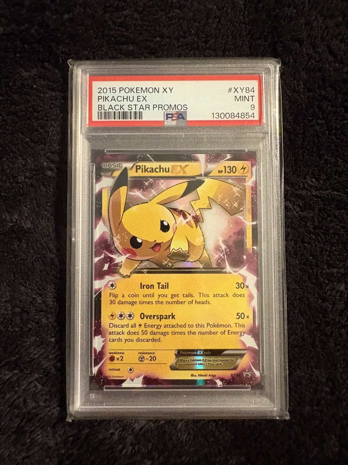Pikachu EX XY84 XY Holo