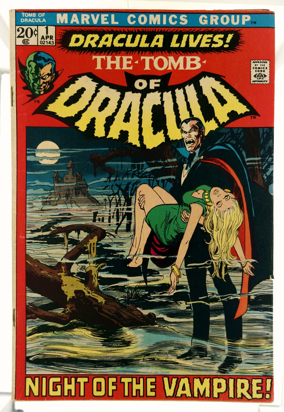 Tomb of Dracula #1 1972 Marvel Comics VG/FN Comic Book 1st App Dracula