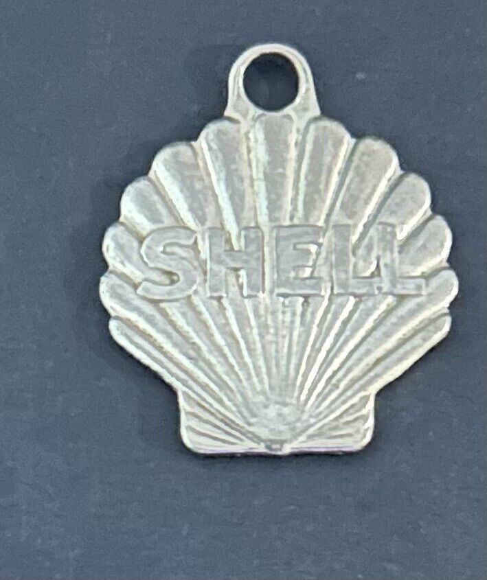Shell Oil Keychain Or Pendant Vintage