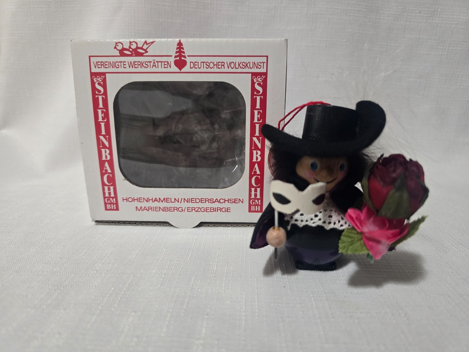 Steinbach Germany Phantom Of The Opera Wooden Ornament