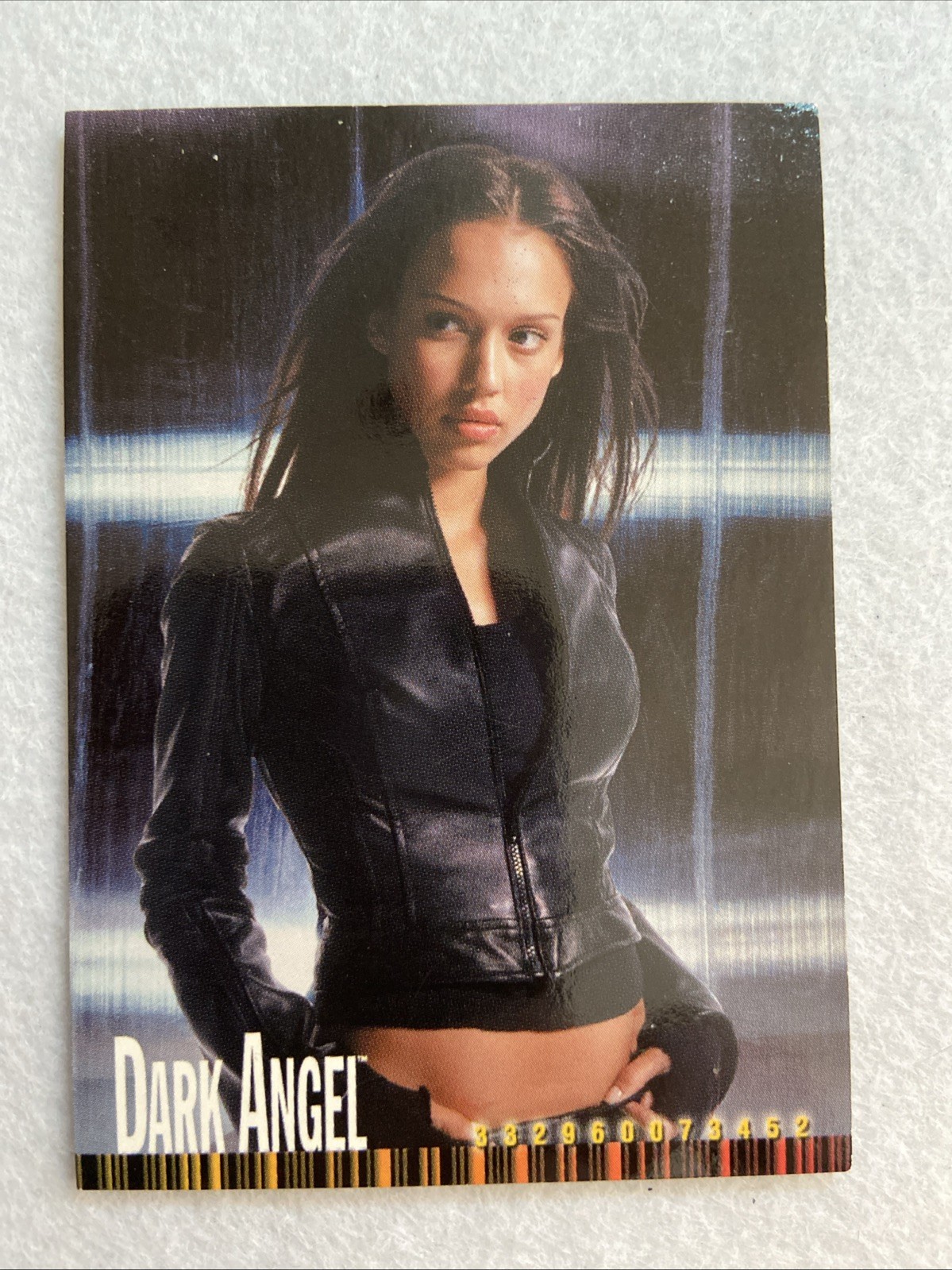 2001 TOPPS DARK ANGEL JESSICA ALBA #P1 PROMO CARD W/TOP LOADER 🔥