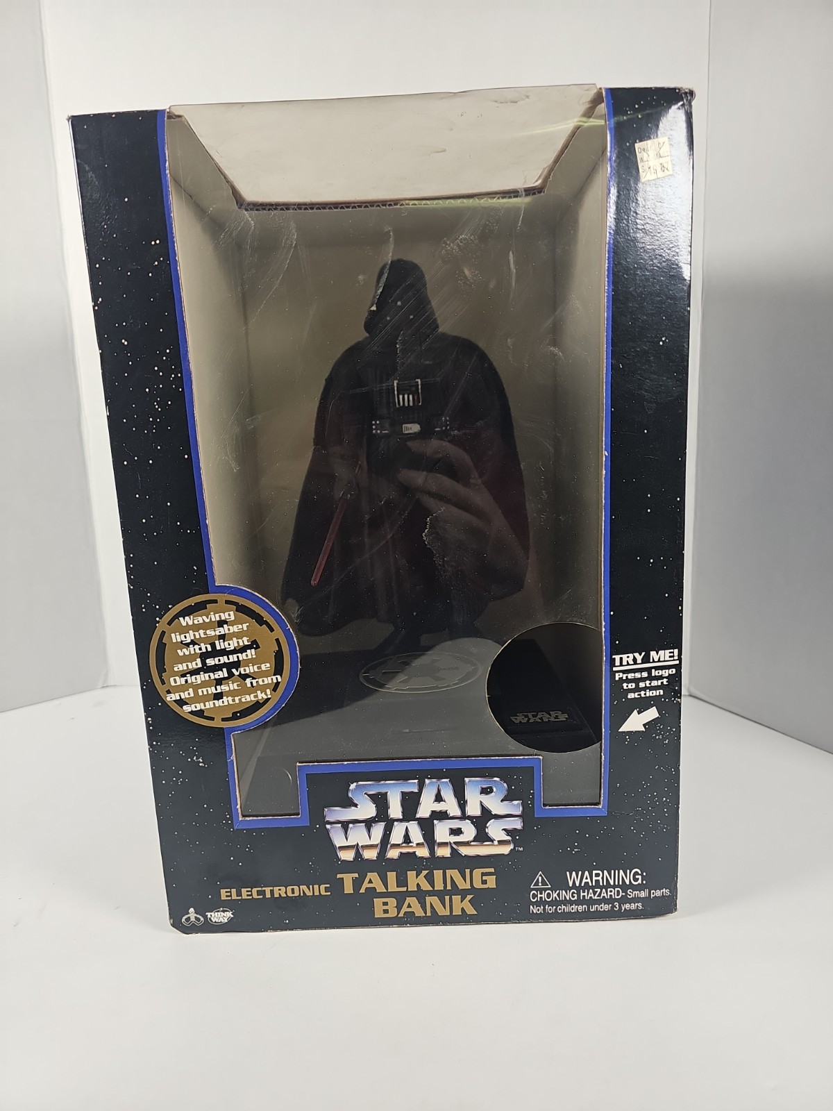 1996 Star Wars Darth Vader Electronic Talking Bank