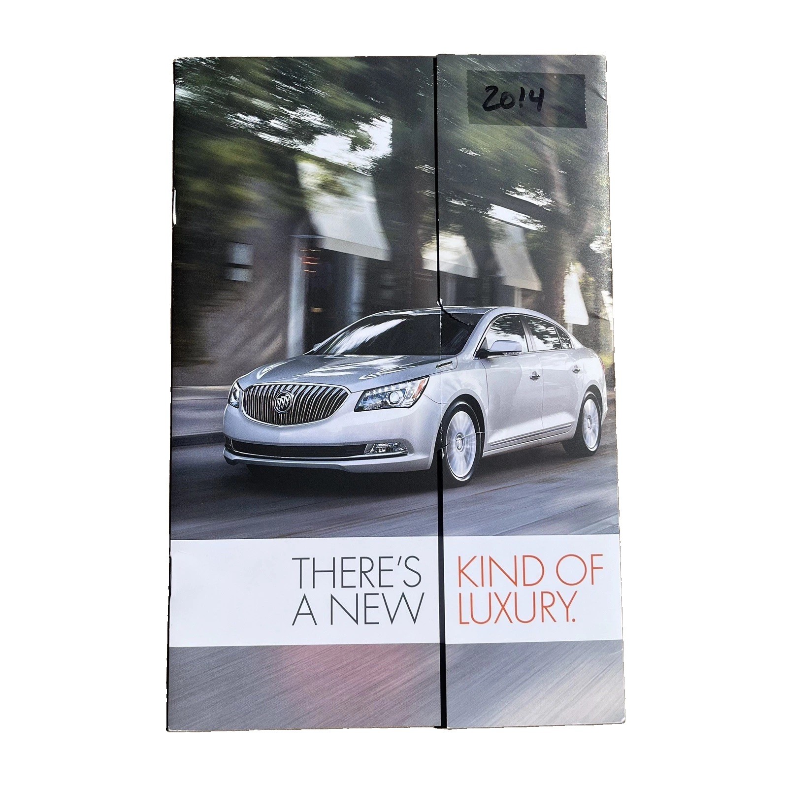 2014 Buick Dealer Sales Brochure 12 Page Catalog “There’s a New Kind of Luxury” 