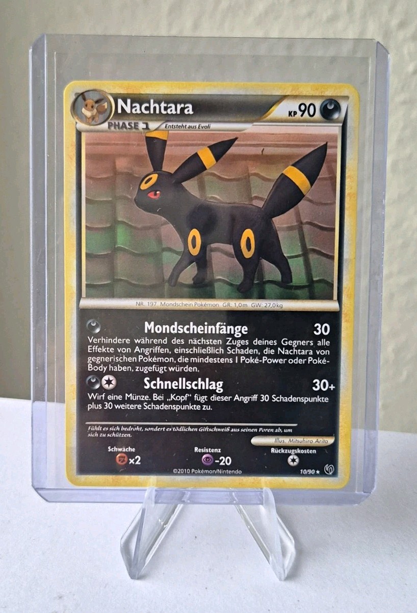 Pokemon Nachtara Umbreon 10/90 Non Holo HS Undaunted Undaunted 2010 NM