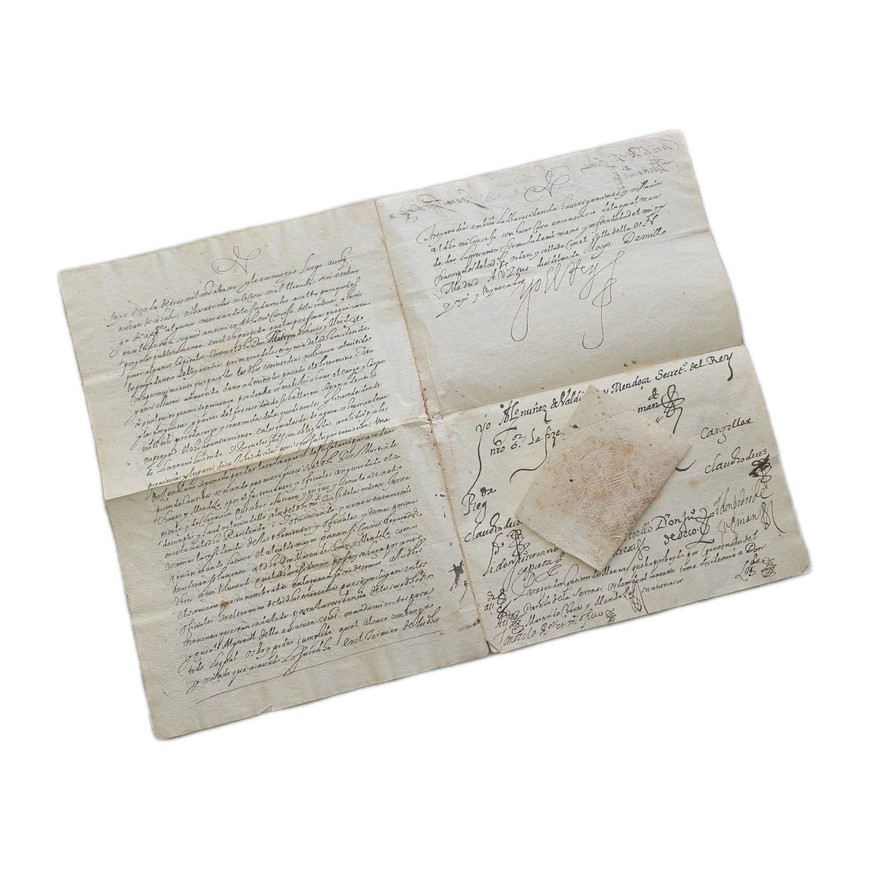 Spain King Philip III Signed Historical Manuscript Document Autograph Royalty ES