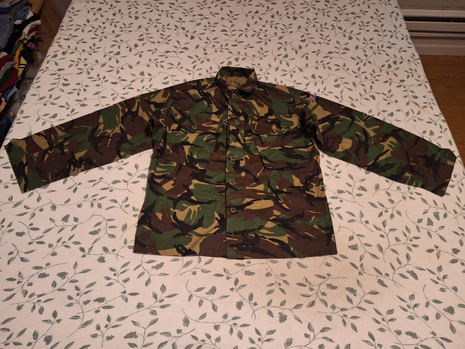 British Army Woodland DP Lightweight Combat Jacket Size 170/96 Used