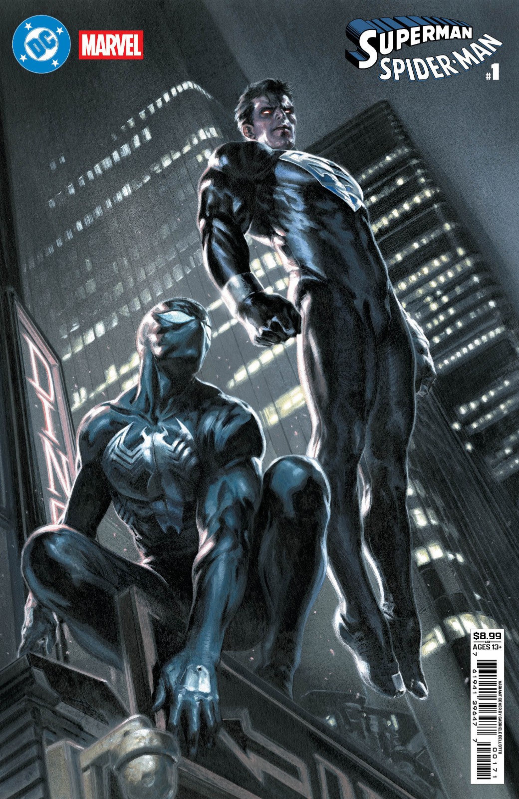 SUPERMAN/SPIDER-MAN #1 (GABRIELE DELL'OTTO VARIANT)(2026) COMIC BOOK ~ DC/MARVEL
