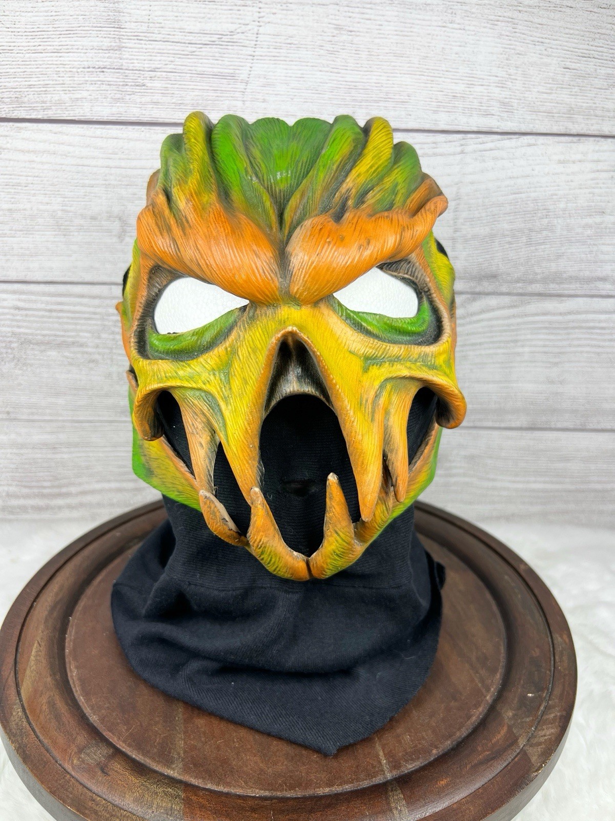 Vintage 1995 B.S.S. Be Something Studio Alien Jaws Mask RARE Halloween Costume