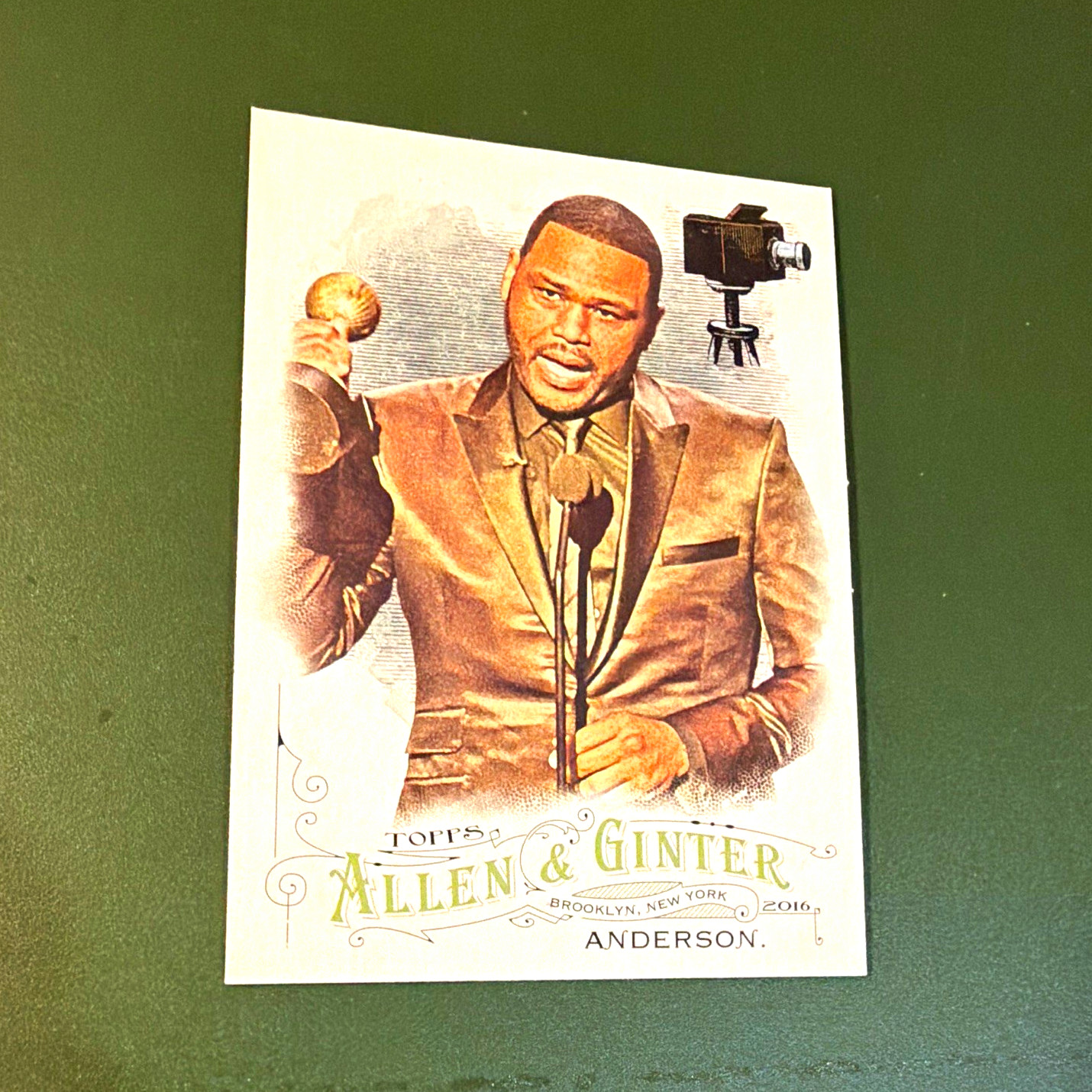 Anthony Anderson 2016 Topps Allen & Ginter 191 Actor 