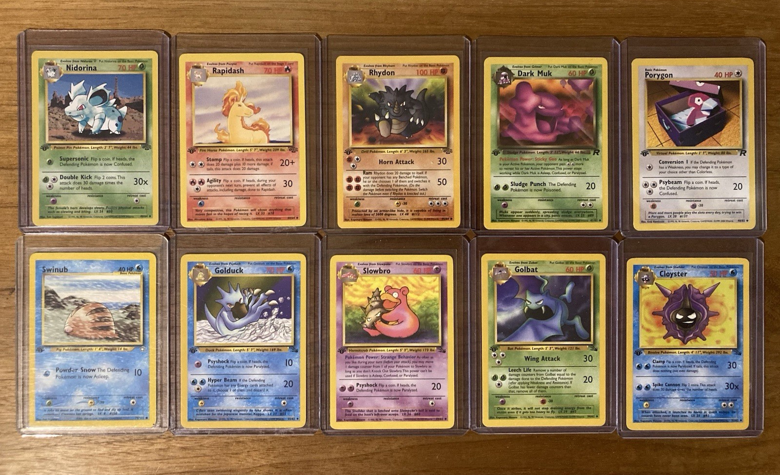 1999-2000 Pokémon Vintage Lot