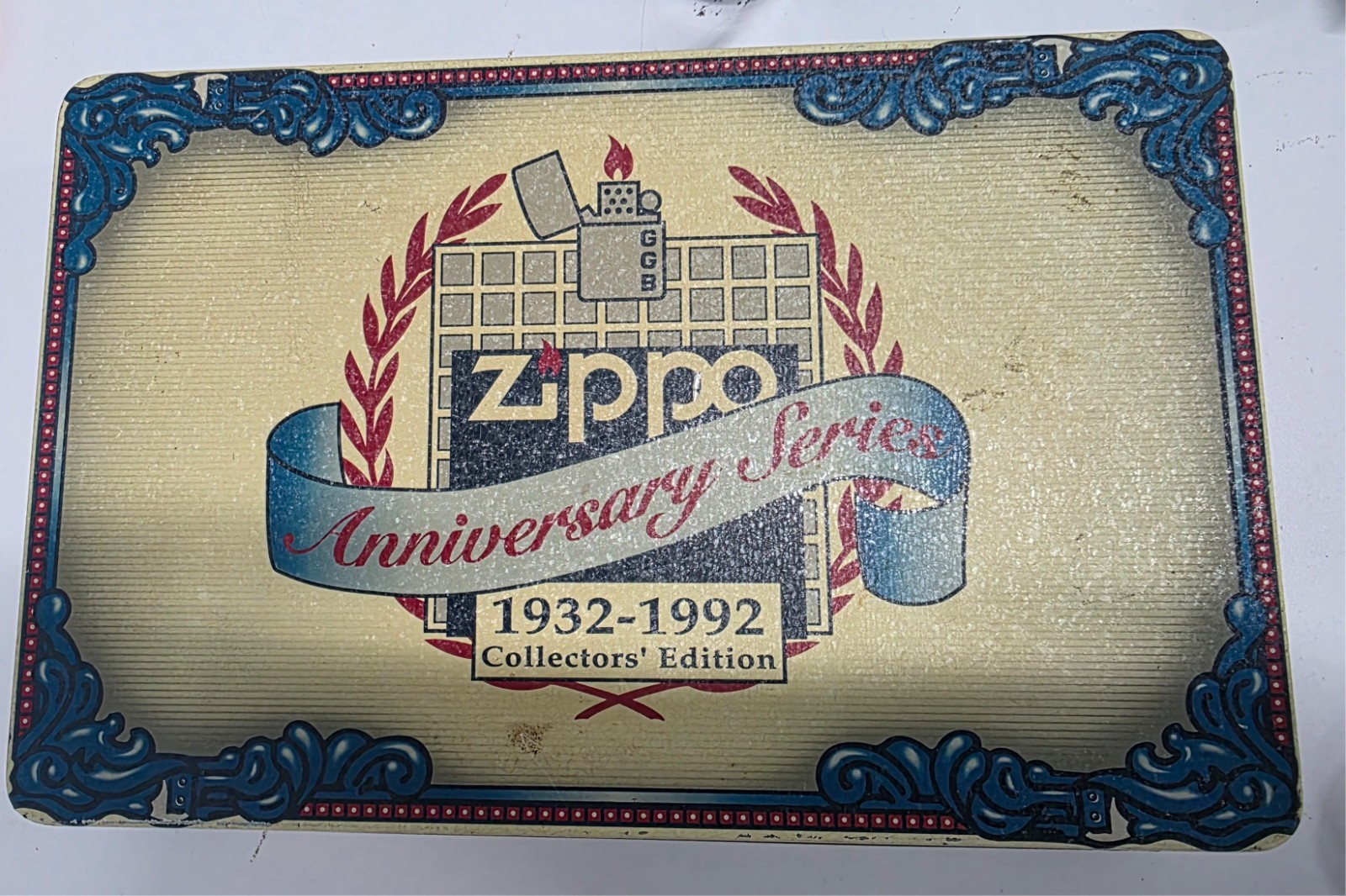 Zippo 60th Anniversary Series 1932-1992 (6) Lighters Collectors Edition 