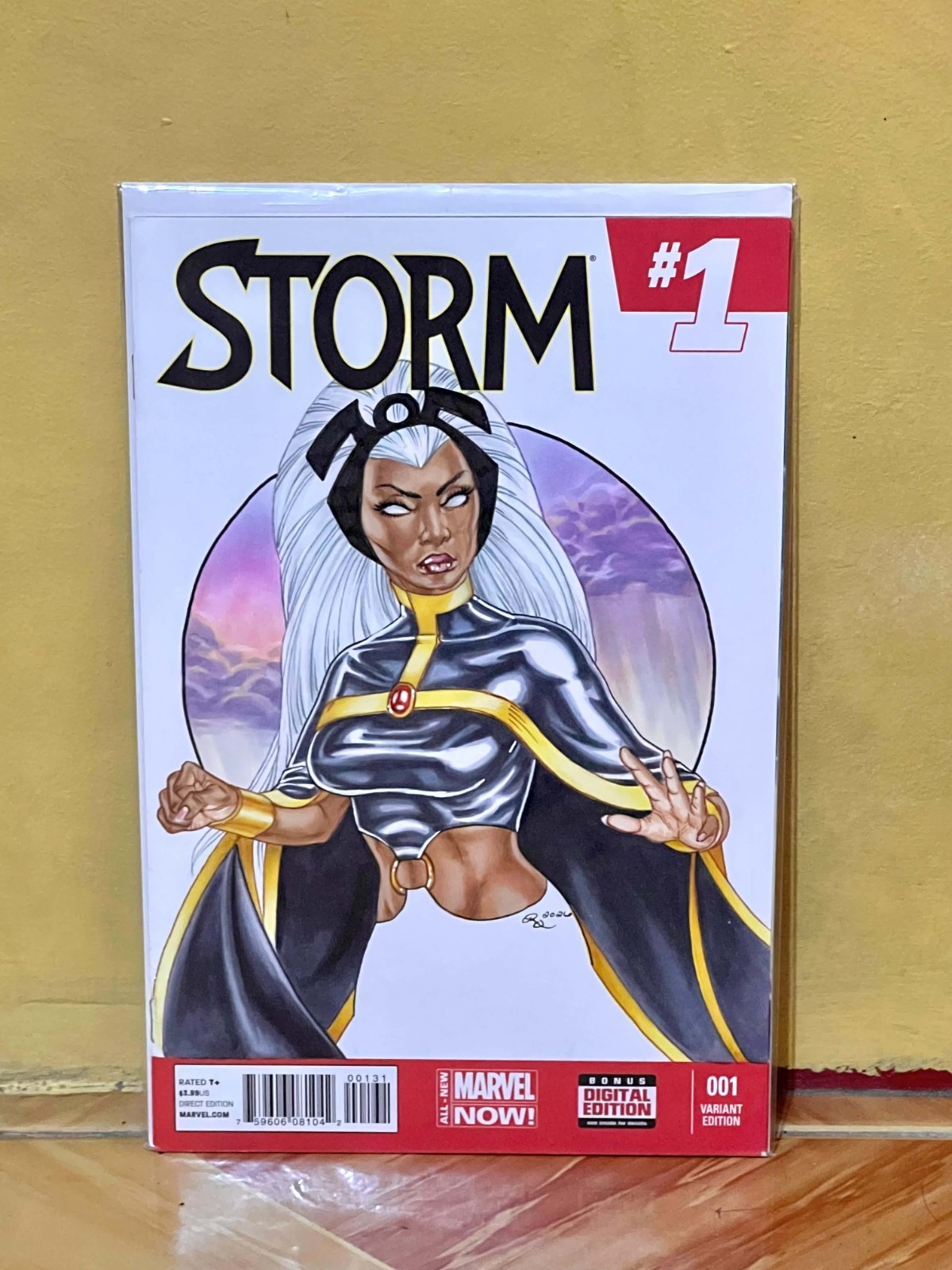 Storm #1 Variant Sketch Cover Rhiannon Owens Signed Original Art 1/1
