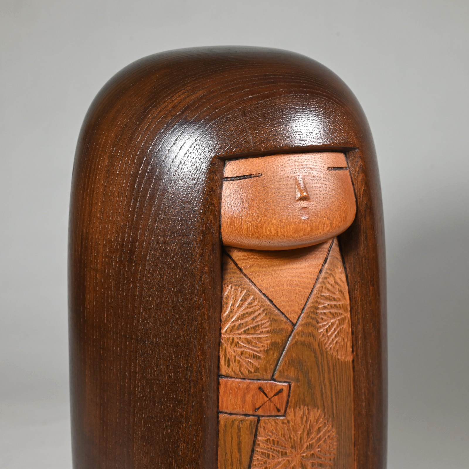 RARE Master Work Kokeshi by SANSAKU SEKIGUCHI, Japan 1980s - X-Large: 14\
