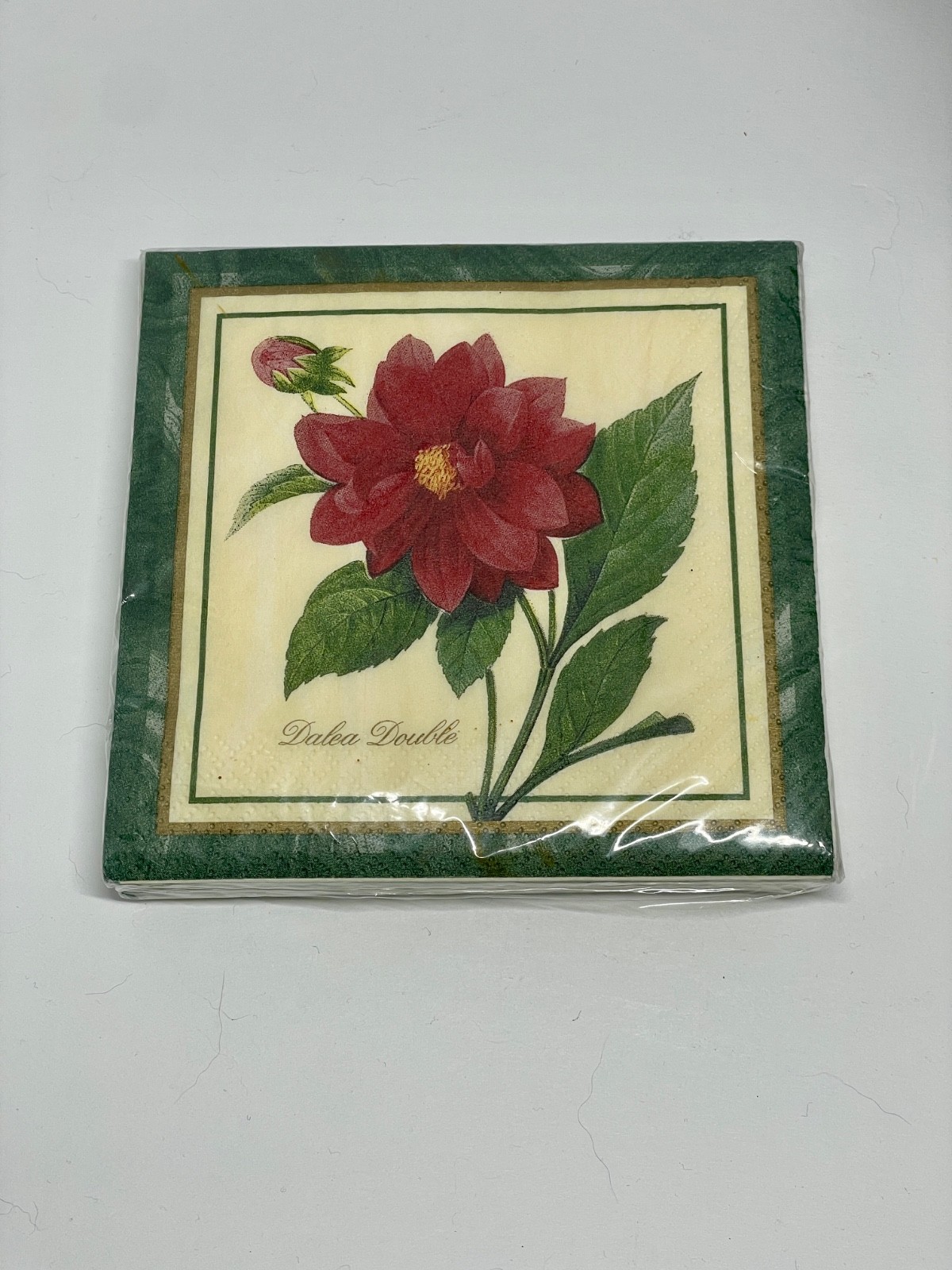 20 Pack Cocktail Napkins Dalea Double Floral Decorative Paper Savoy 2 ply NOS