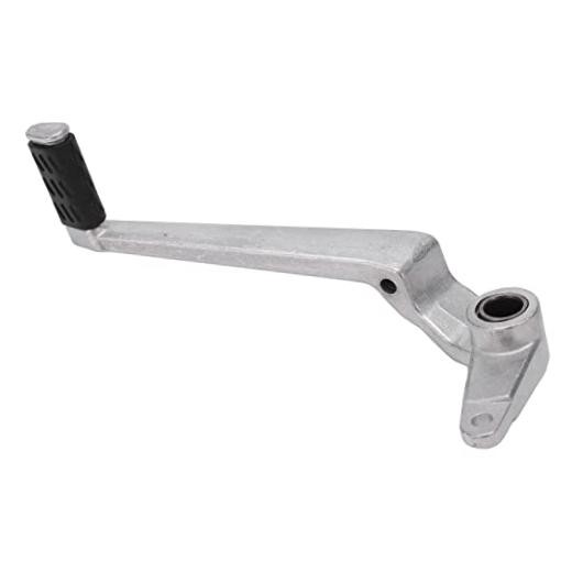 Rear Brake Foot Pedal Lever High Strength Silver Aluminum Motorbike Brake