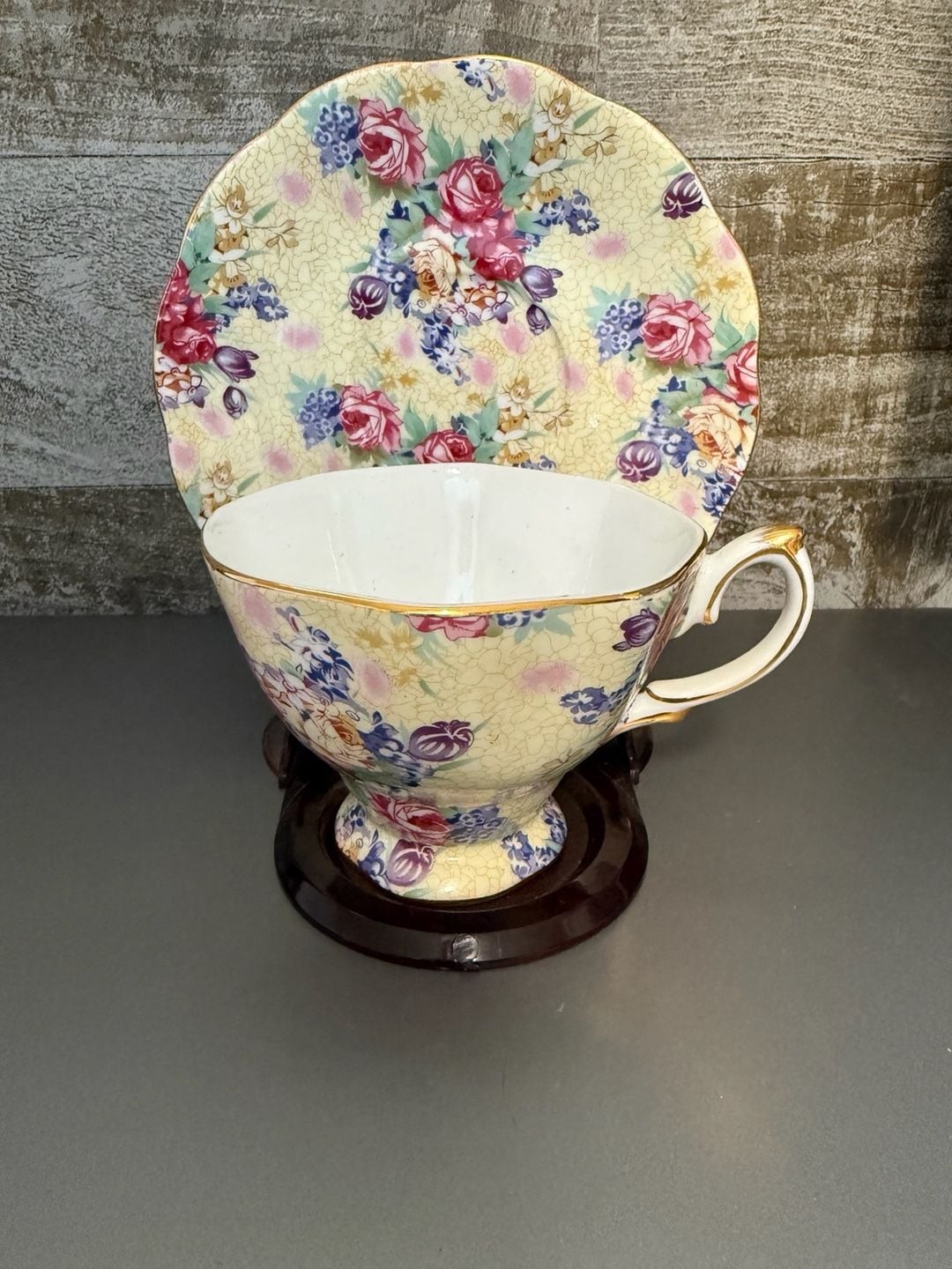 Royal Cotswolds Chintz Cup and Saucer Set