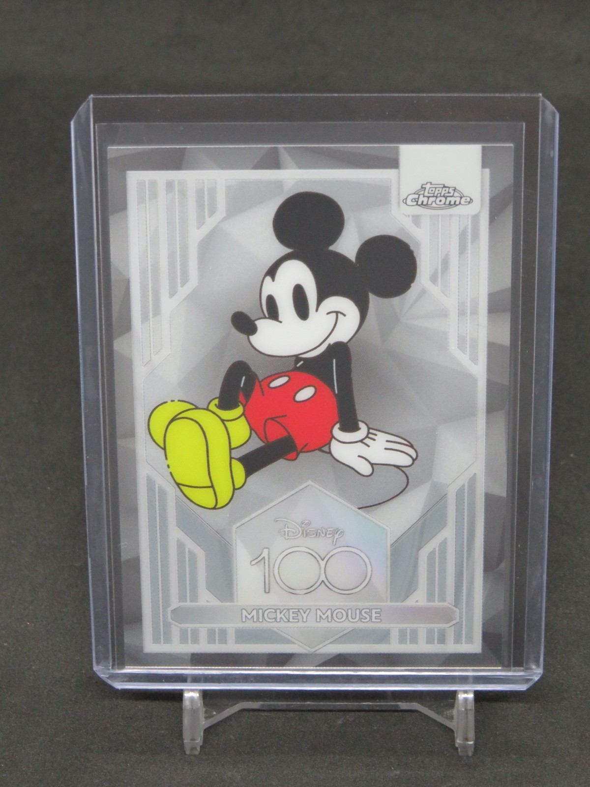 2023 TOPPS CHROME DISNEY 100 MICKEY MOUSE #1 B JS2
