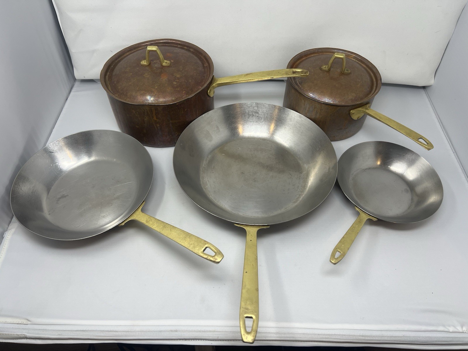 1776-1976 Paul Revere Copper Pan Set 5 set  (2 are limited edition)