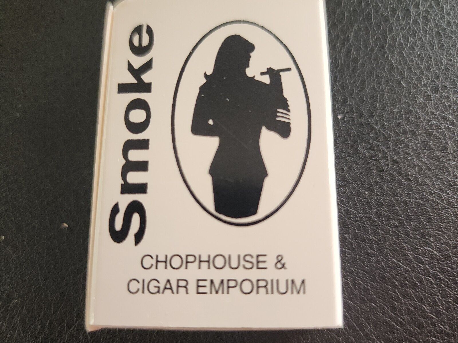 Smoke Chophouse & Cigar Emporium Englewood NJ. Matchbox. 29 Matchsticks 