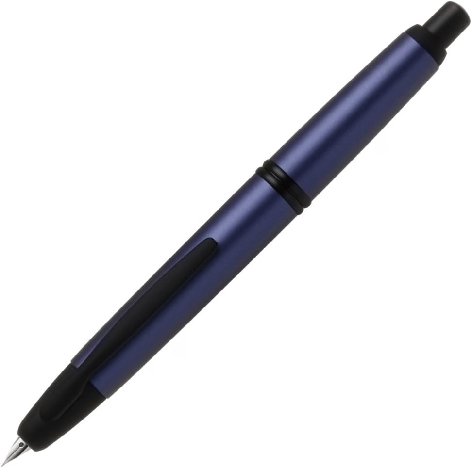 PILOT Capless Fountain Pen FCS-1-MAL-F Fine Nib Matte Ash Blue Japan New