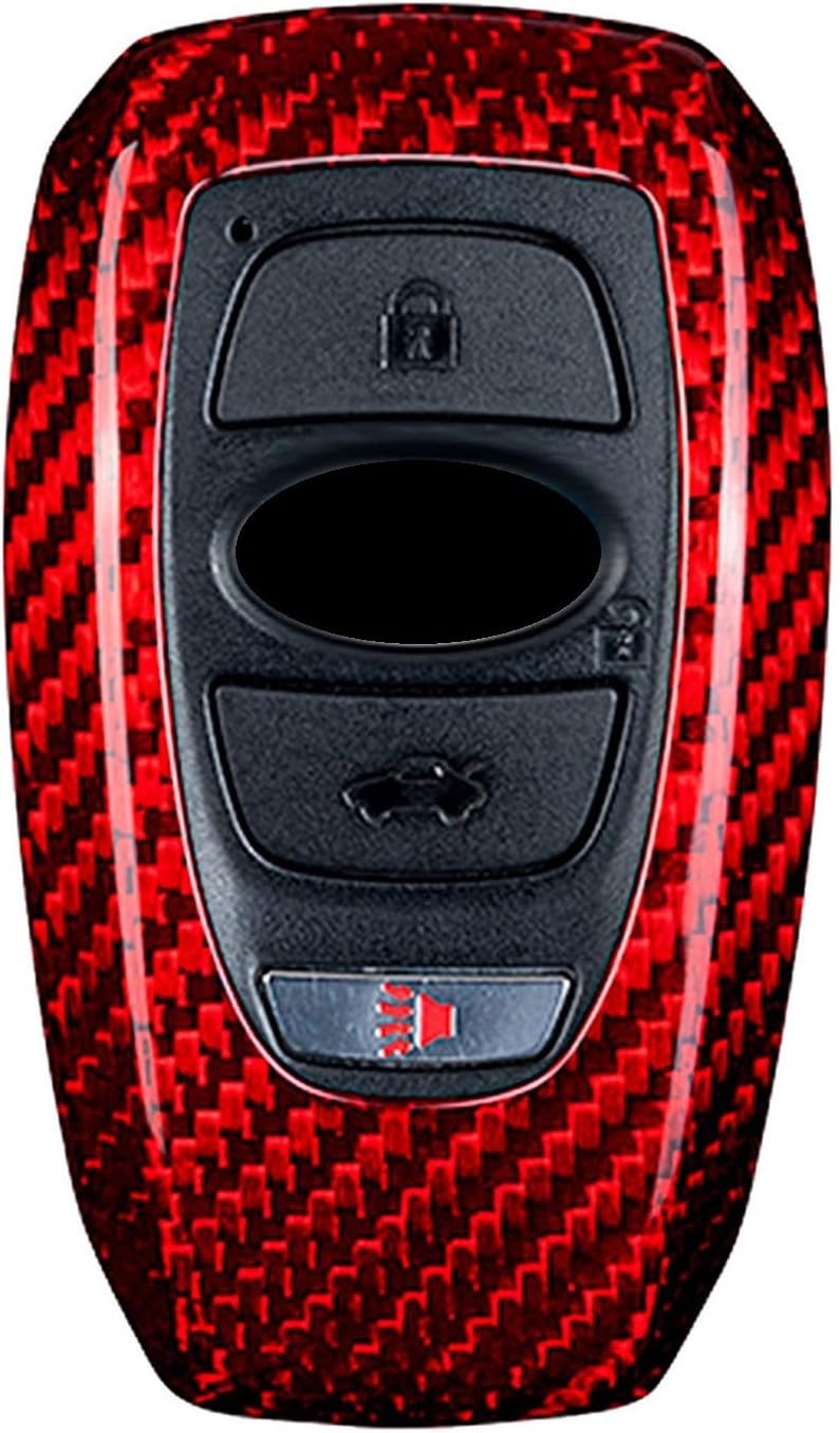 Genuine Carbon Fiber Key Fob Cover for Subaru Ascent BRZ Crosstrek Forester