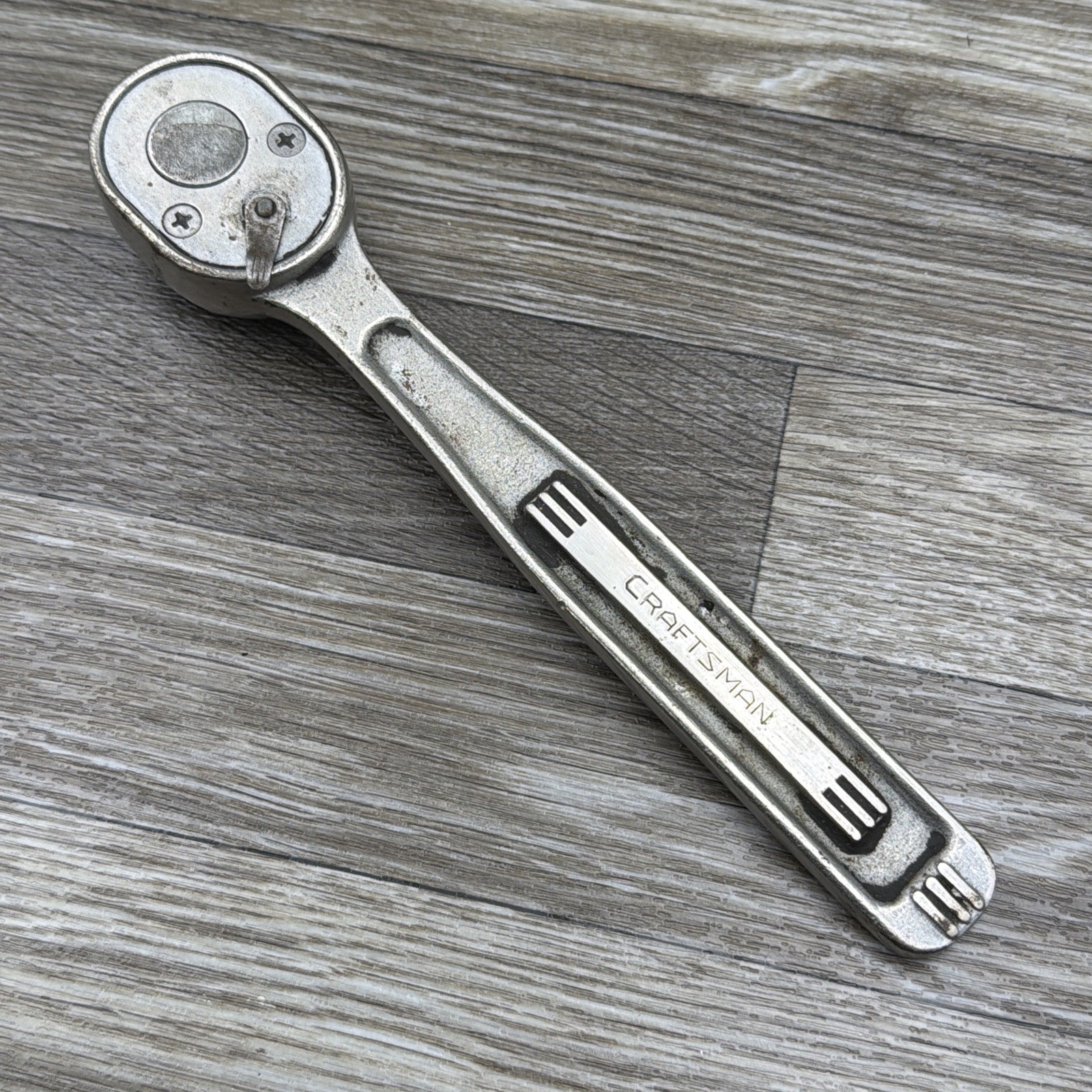 Vintage 1940s Craftsman 1/2'' Ratchet Marked “U” USA - RARE Model by Plomb Vintage 1940s Craftsman 1/2'' Ratchet Marked “U” USA - RARE Model by Plomb