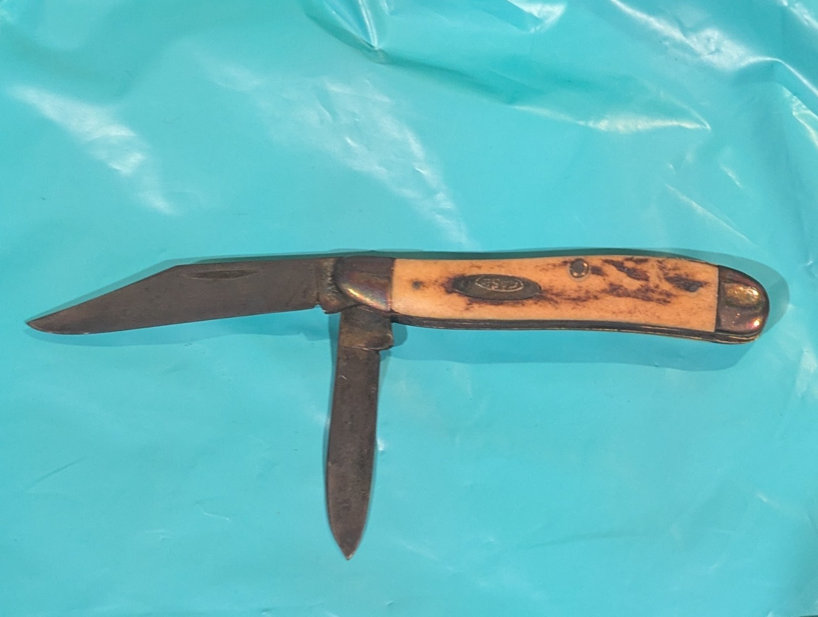 RARE VINTAGE CASE XX STAG PEANUT KNIFE 5220 1940-64