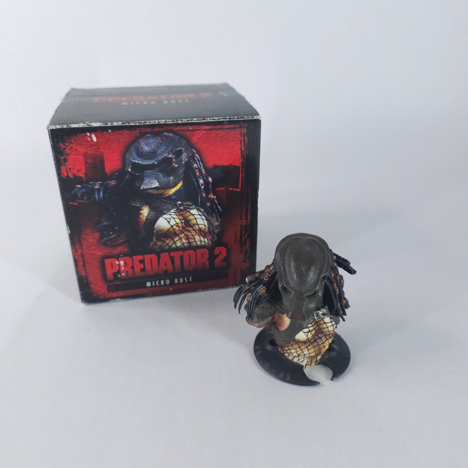 Predator 2 Micro Bust Statue 2003 Palisades Toys Limited Edition Color Variant
