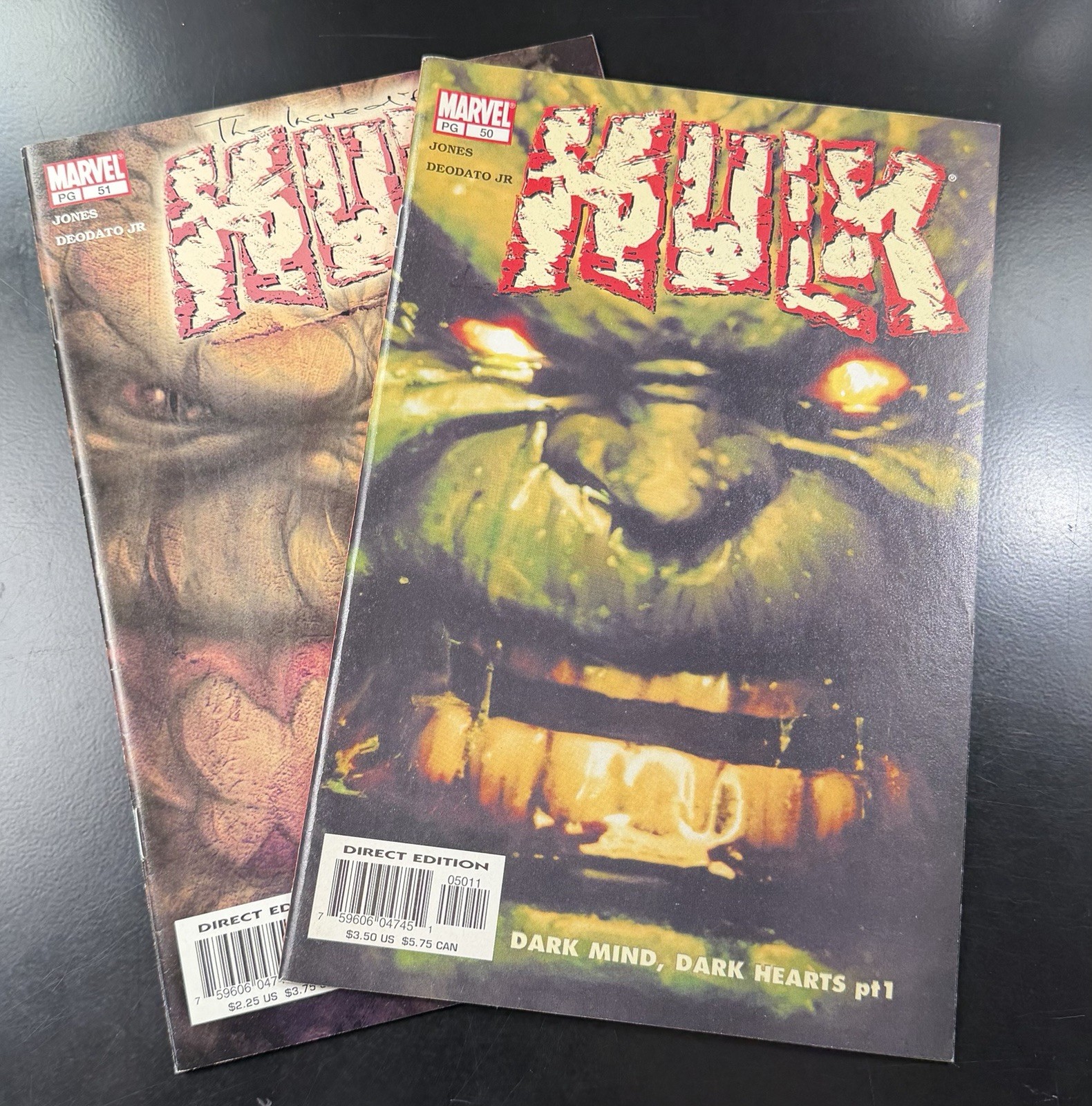 Incredible Hulk #50 & 51 Kaare Andrews 2 BOOK RUN Marvel Comics 2003 HIGH GRADE