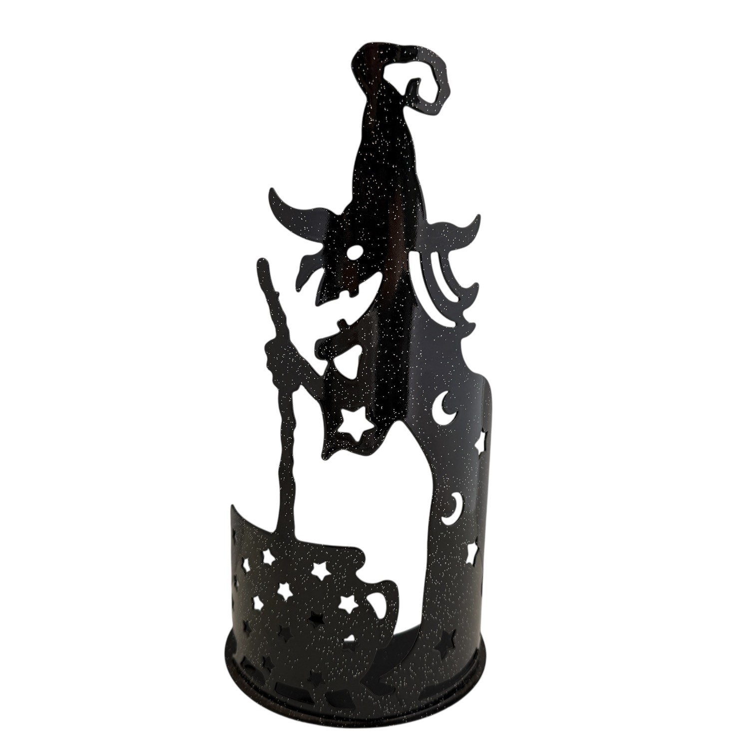 Partylite Wilemina Metal Witch Tealight Candle Holder 12 inch