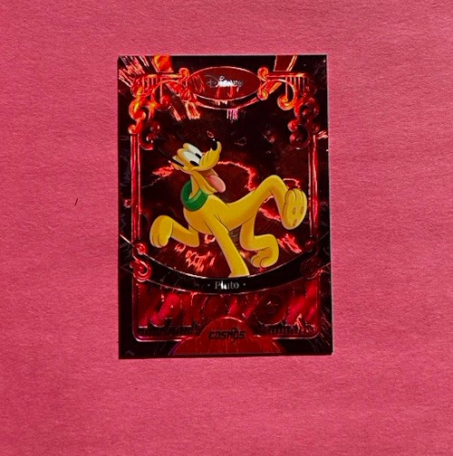 KAKAWOW 2025 COSMOS Disney Pluto Red Foil Parallel /75 #CDT-L-06 Global Legacy