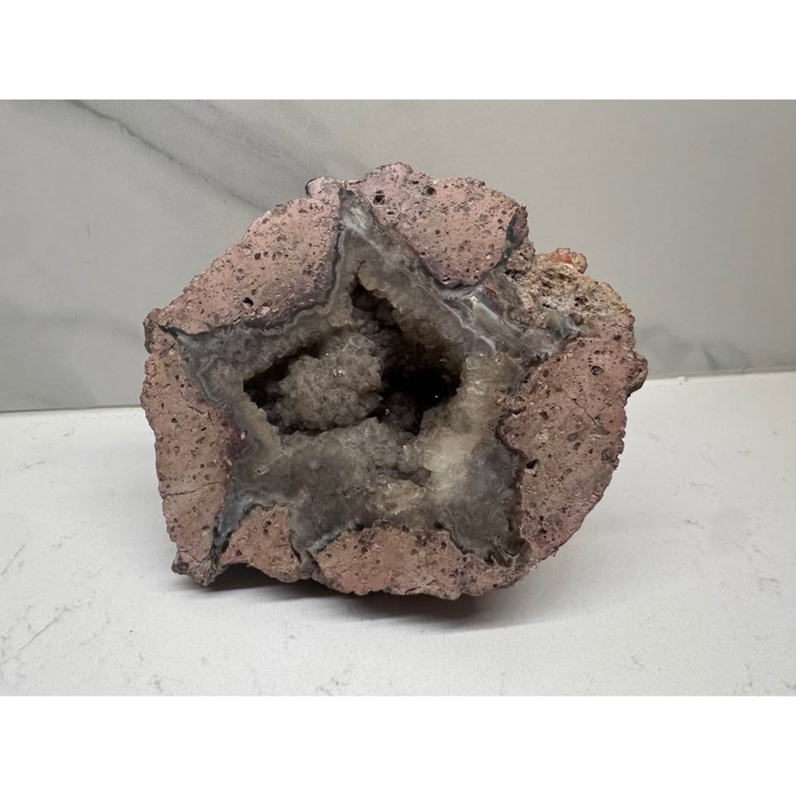 3.5 lb Thunder Egg Geode Crystal