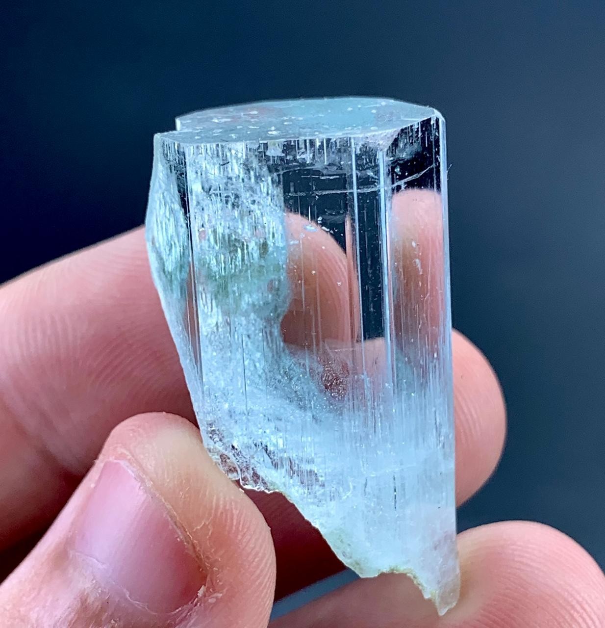 65 Carat Aquamarine Crystal Specimen From Pakistan 