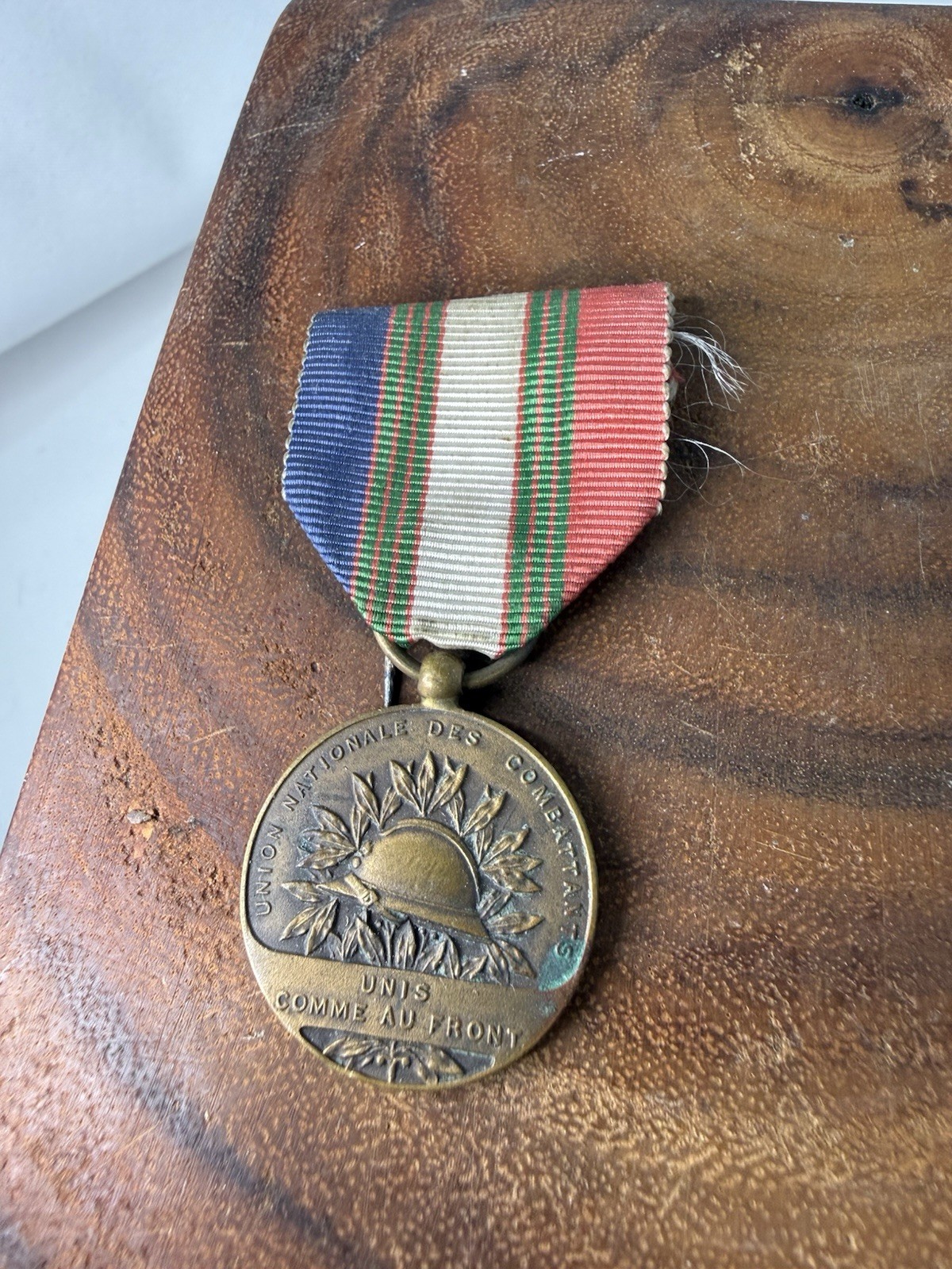Medal Of Honor Of The National Union Of Combatants - 1949 France Bronze