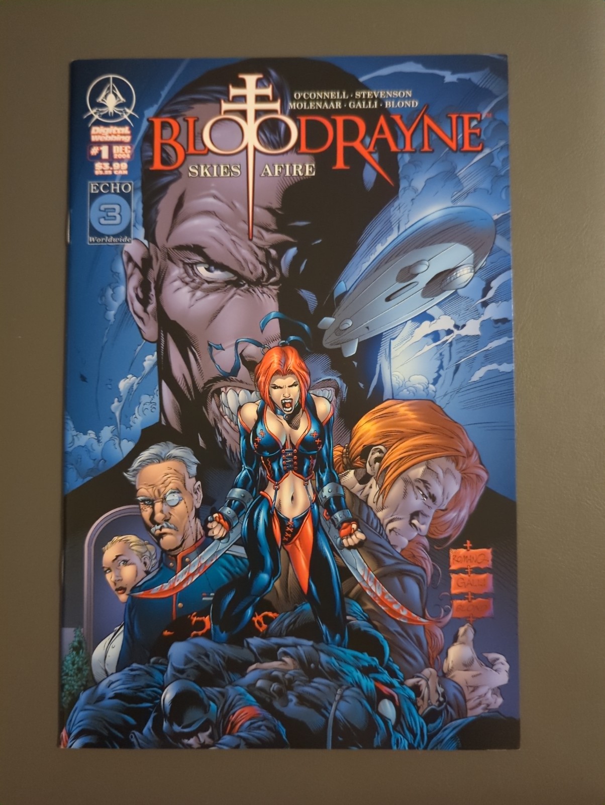 Bloodrayne Skies Afire #1 One-Shot 2005 Digital Webbing Echo 3 Worldwide 