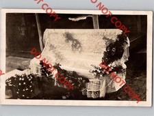 1916 Deceased Man Post Mortem Open Casket Johnnie Munson BIRMINGHAM Iowa IA RPPC picture